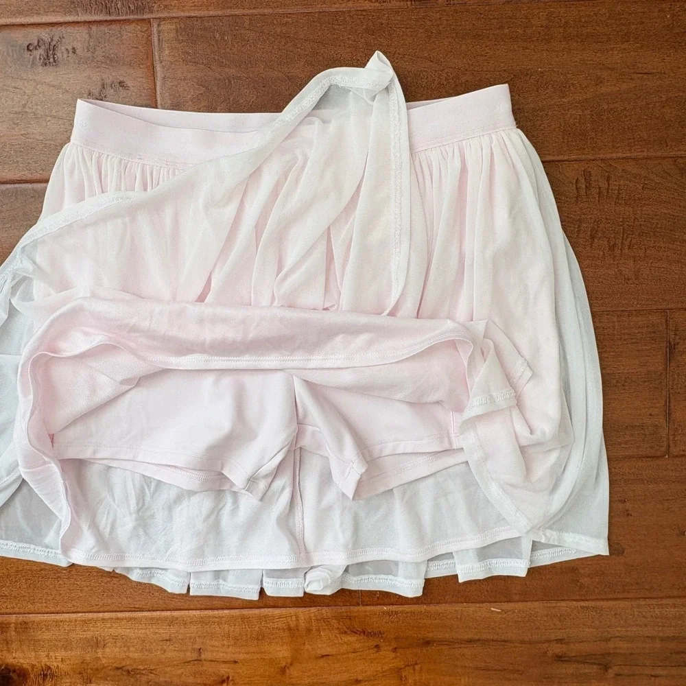 Abercrombie Kids YPB‎ Active Mesh Skort, Girls 15/16 Light Pink